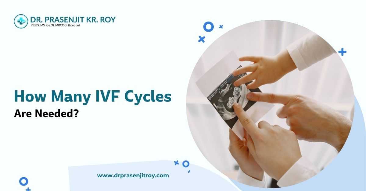 Doctor discussing IVF treatment while reviewing ultrasound scan for a couple at Dr. Prasenjit Kr Roy’s IVF centre in North Bengal