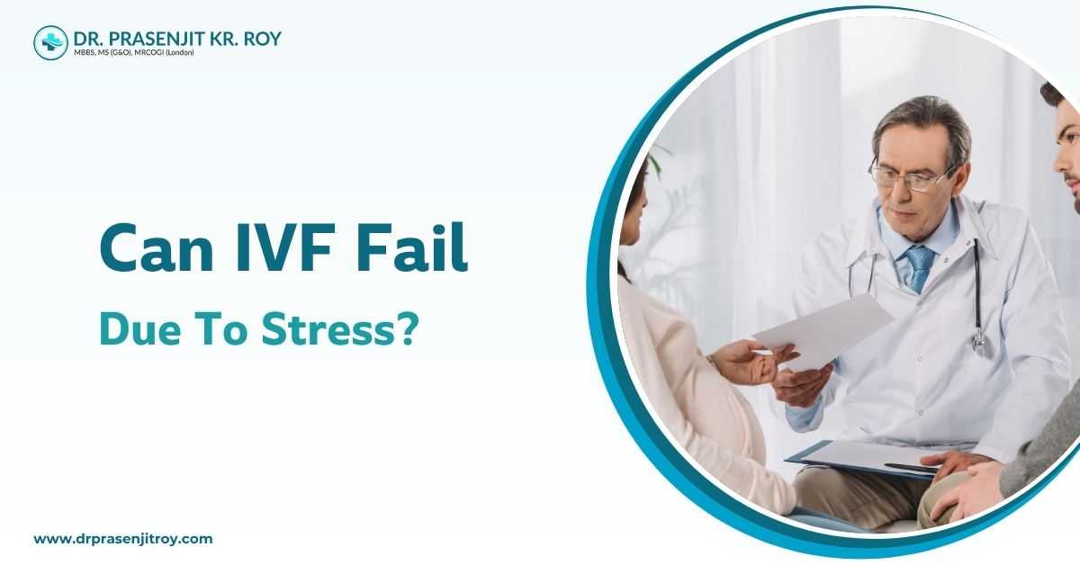 Fertility specialist consulting a couple about IVF treatment and stress management at the best IVF centre in Siliguri.